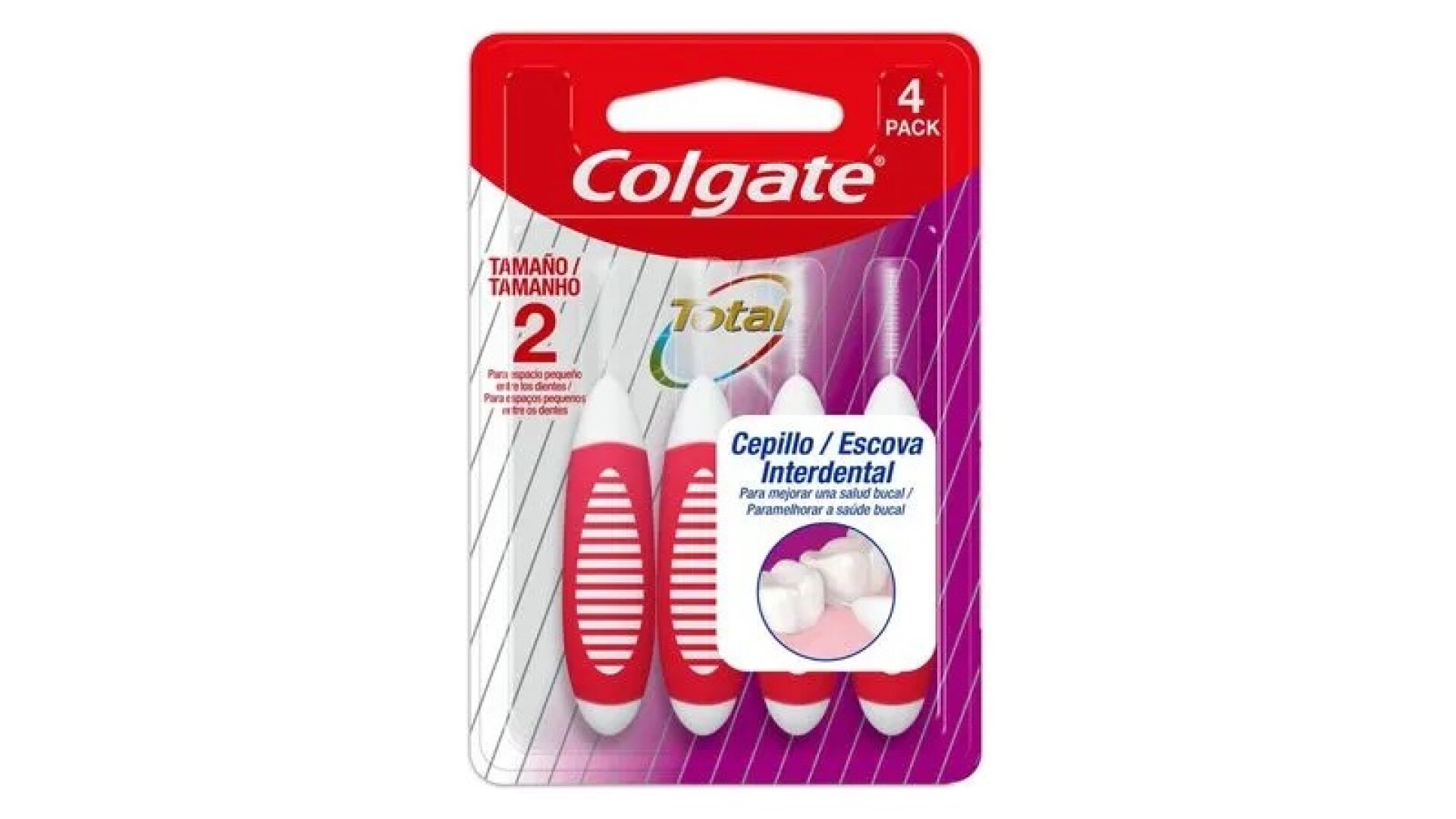 Cepillo Interdental Colgate (2 mm) 4 Un 