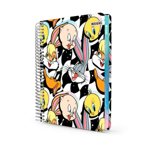 Cuaderno Mooving Premiun 1/2 Oficio Looney Tunes Diseño 1