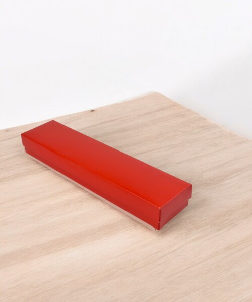 Caja Rectangular 7x32x4 cm ROJO