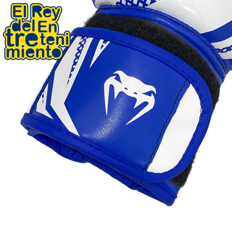 Guantes De Boxeo Venum Elite Profesionales Azul/Blanco