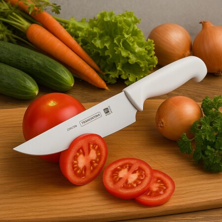 CUCHILLO PROFESIONAL TRAMONTINA MASTER 12" Blanco