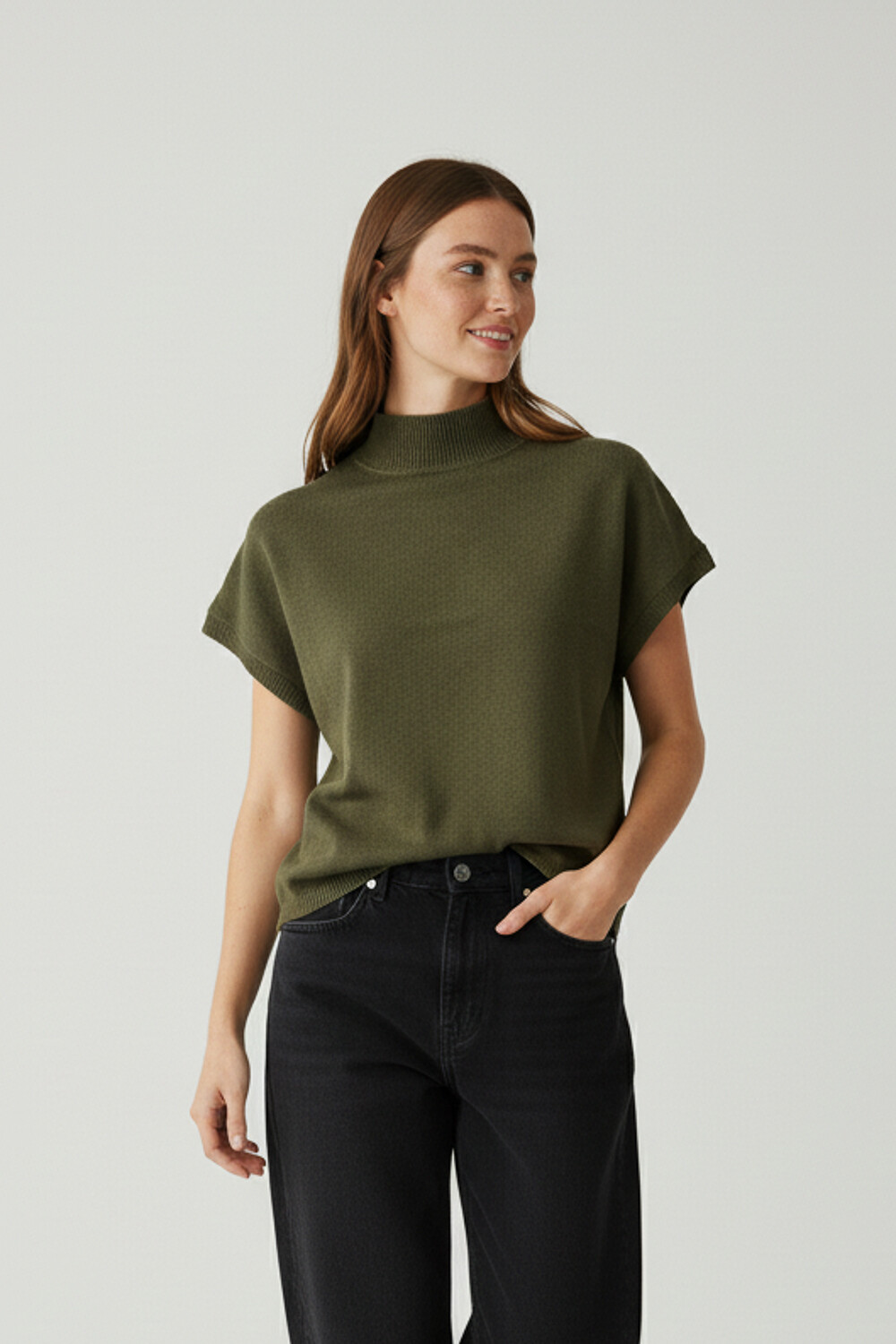 Chaleco Moch Verde Oliva Oscuro