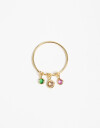 Anillos Chicos Color Anillo Cubic Color - Dorado