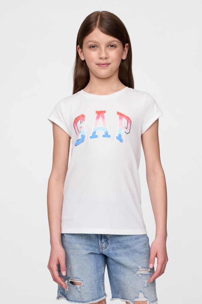 Remera Gráfico Niña Rwb Dip Dye