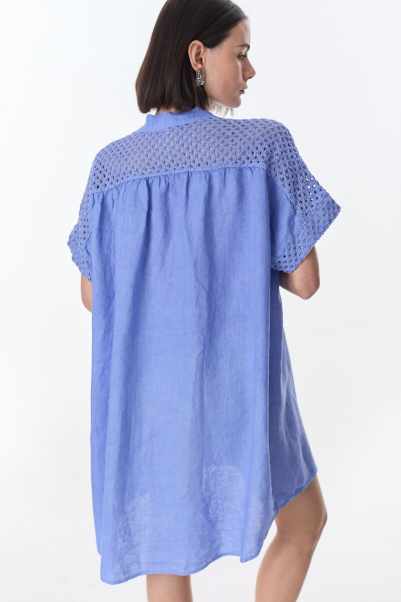 Vestido Camisero Ivy Azul