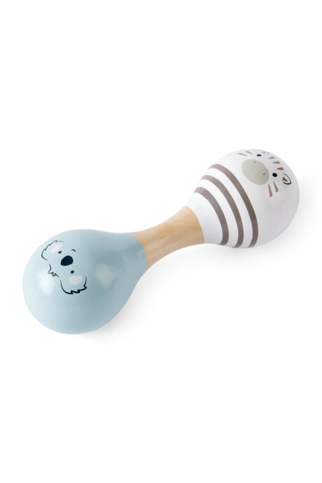 Maraca de madera Sin color