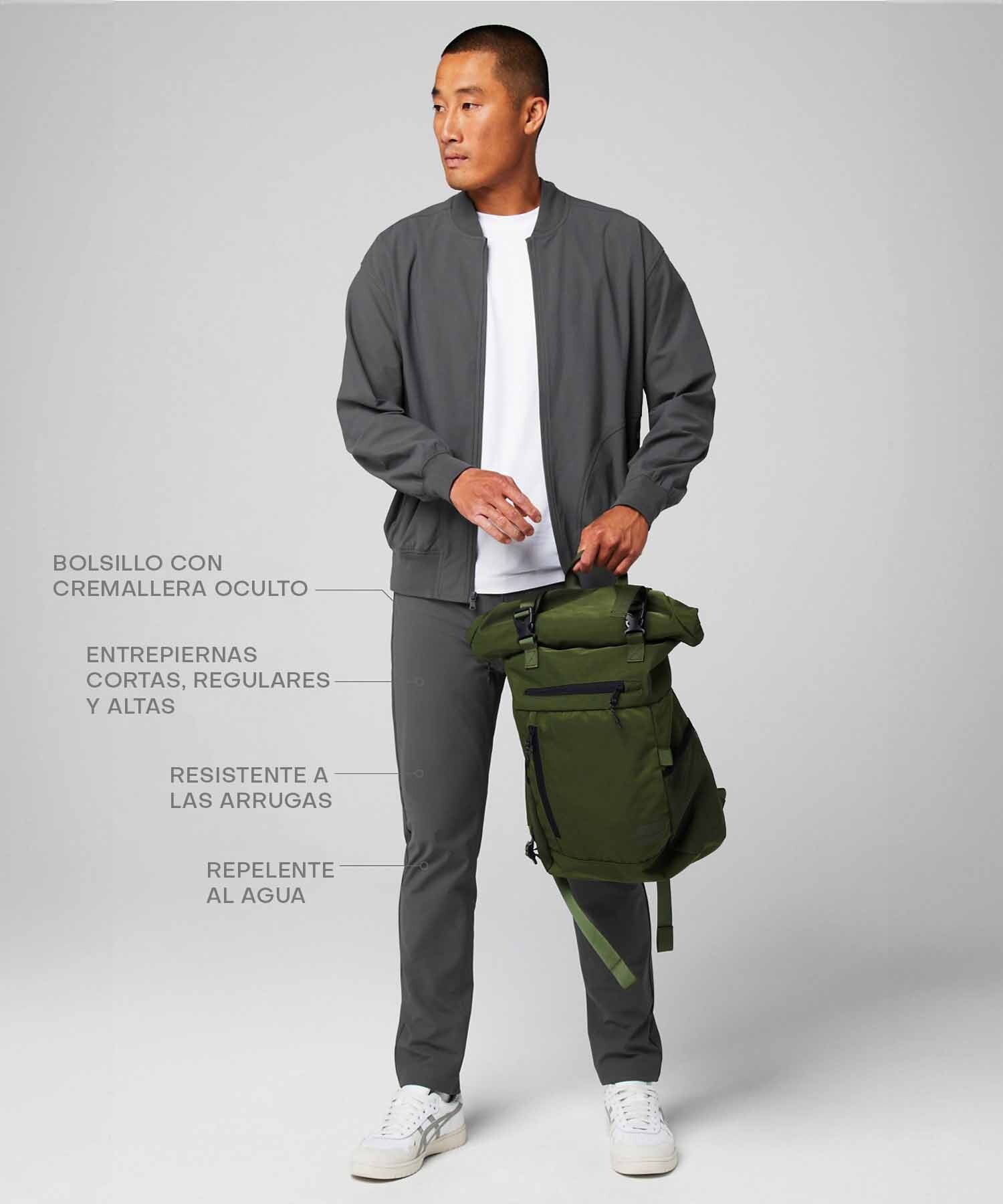 Pantalón The Don 5-Pocket Slim Pant Hombre Onyx