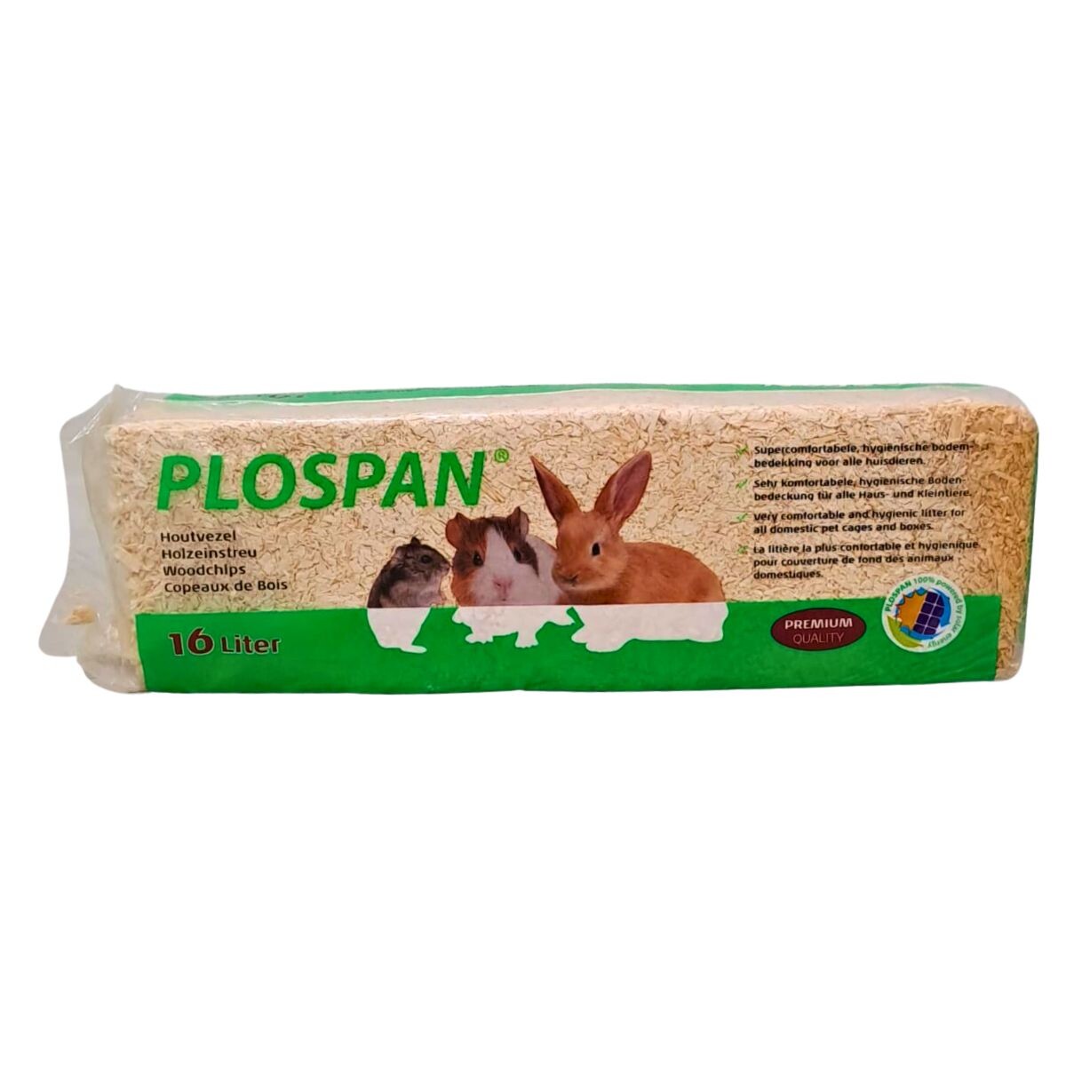 VIRUTA DE MADERA PLOSPAN - 16 LITROS 