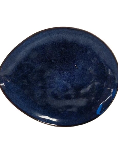 PLATO DE POSTRE 21x18CM GLAZE AZUL PLATO DE POSTRE 21x18CM GLAZE AZUL