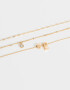 Collares Cortos De inicial Collar Corto De Inicial "e" - Dorado