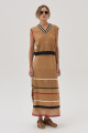 Falda Loren Camel