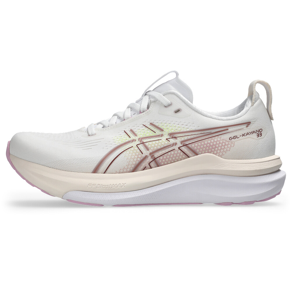 Zapatilla Running GEL-Kayano 33 Mujer White/hazy Lilac