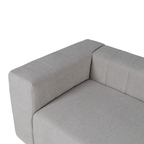 Sofá Modular Visión (3 módulos) - Tela Microfibra 3A-341 (Beige)