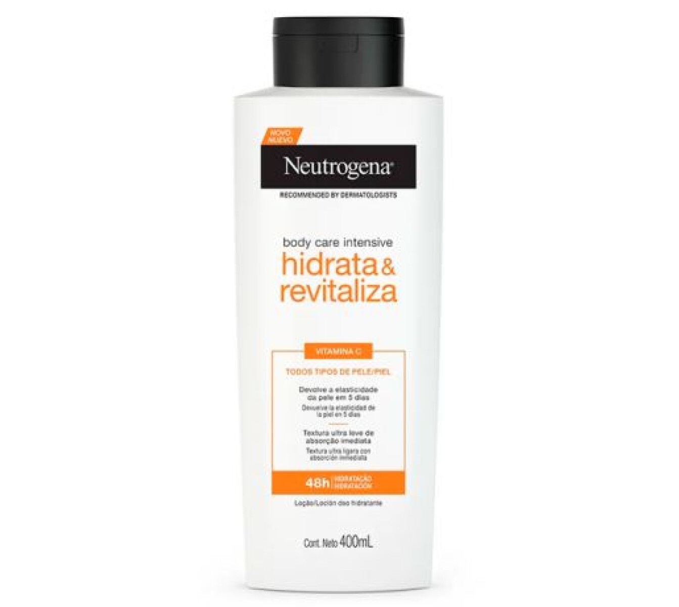 Neutrogena Crema Body Care Hidratación y Revitaliza Vitamina E 400ml – Piel Hidratada y Renovada