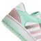Championes de Niños Adidas Break Start Blanco - Menta