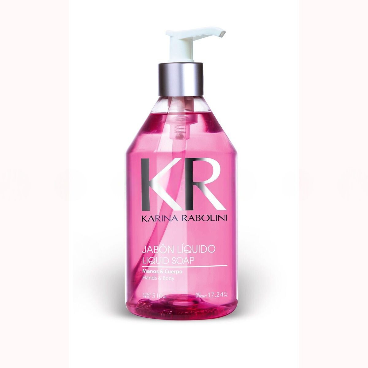 K RABOLINI JABON LIQUIDO LINEA ROSA UNID 