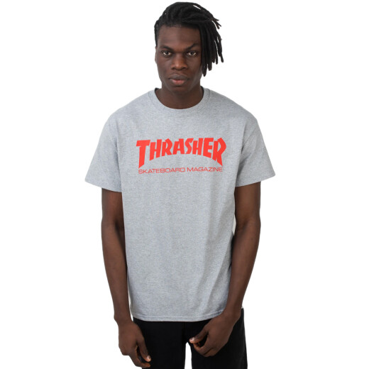 Remera Thrasher Skatemag - Gris Remera Thrasher Skatemag - Gris