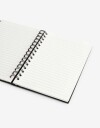 Anotadores Cuadernos y Memos Cuaderno Cuaderno A5 Anillado De Tapa Dura Estampada Con Elástico Sujetador - Combinacion Tricolor