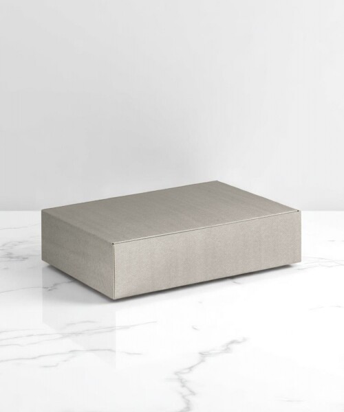 Caja rígida 2 botellas 34x18,5x9 - 34390 - TORTORA Caja rígida 2 botellas 34x18,5x9 - 34390 - TORTORA