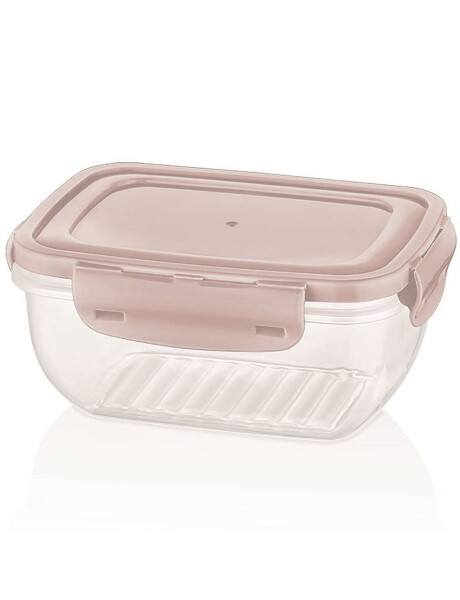 RECIPIENTE RECTANGULAR 2300ML "COOK&LOCK" SURTIDO EN 3 COLORES CELETE, GRIS , ROSA 16x23x9cms RECIPIENTE RECTANGULAR 2300ML "COOK&LOCK" SURTIDO EN 3 COLORES CELETE, GRIS , ROSA 16x23x9cms