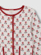 Sudadera Con Acolchada Blanco Roto