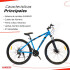 Bicicleta Montaña BKE-2129 Azul con Negro