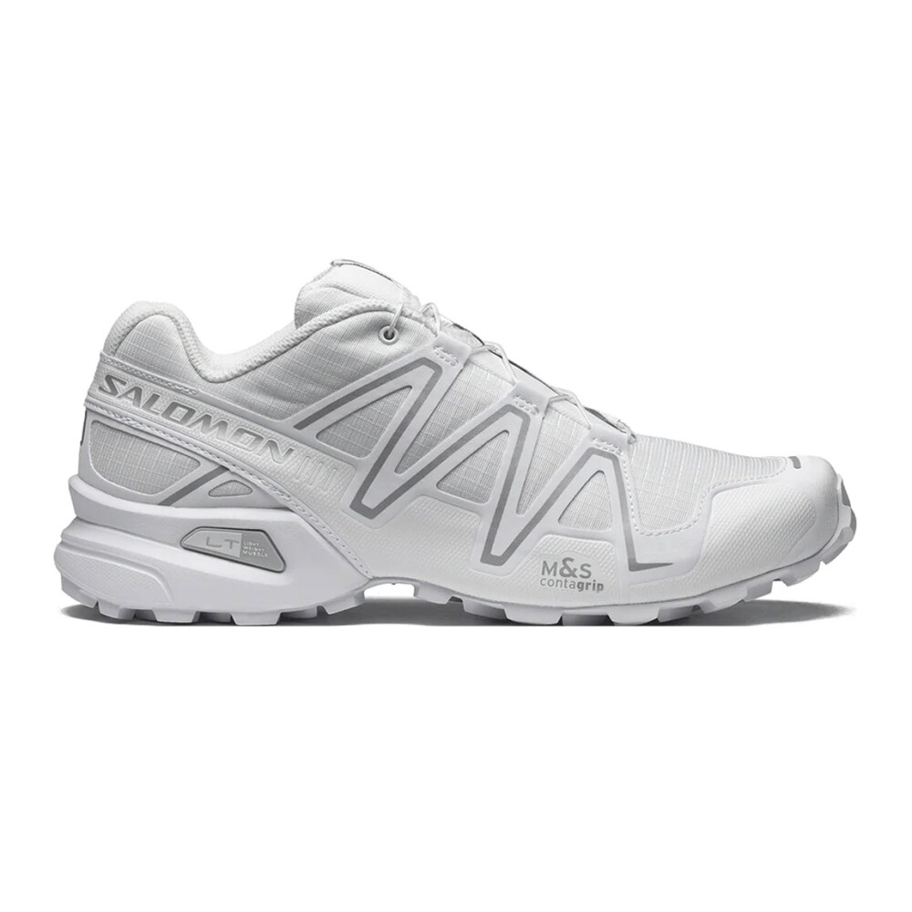 Salomon SPEEDCROSS 3 Unisex - Blanco/Plata Blanco-Plata