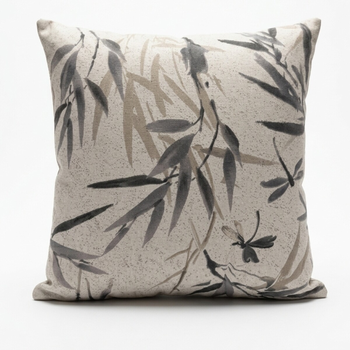 Almohadón Decorativo 45x45 cm - Libélula - Cojín Suave para Cama y Living 