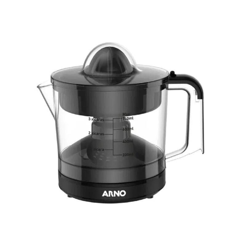 Exprimidor Arno Citrus Press | Capacidad de 0,75Lts. | Automática | Color negro. Exprimidor Arno Citrus Press | Capacidad de 0,75Lts. | Automática | Color negro.