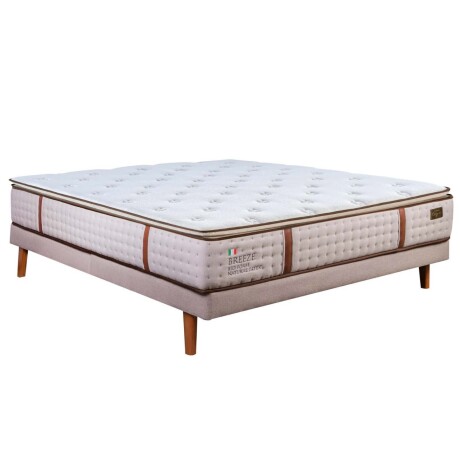 COLCHÓN SOMMIER SUPER KING DE RESORTES BREEZE