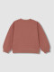 Sudadera Con Parche Naranja