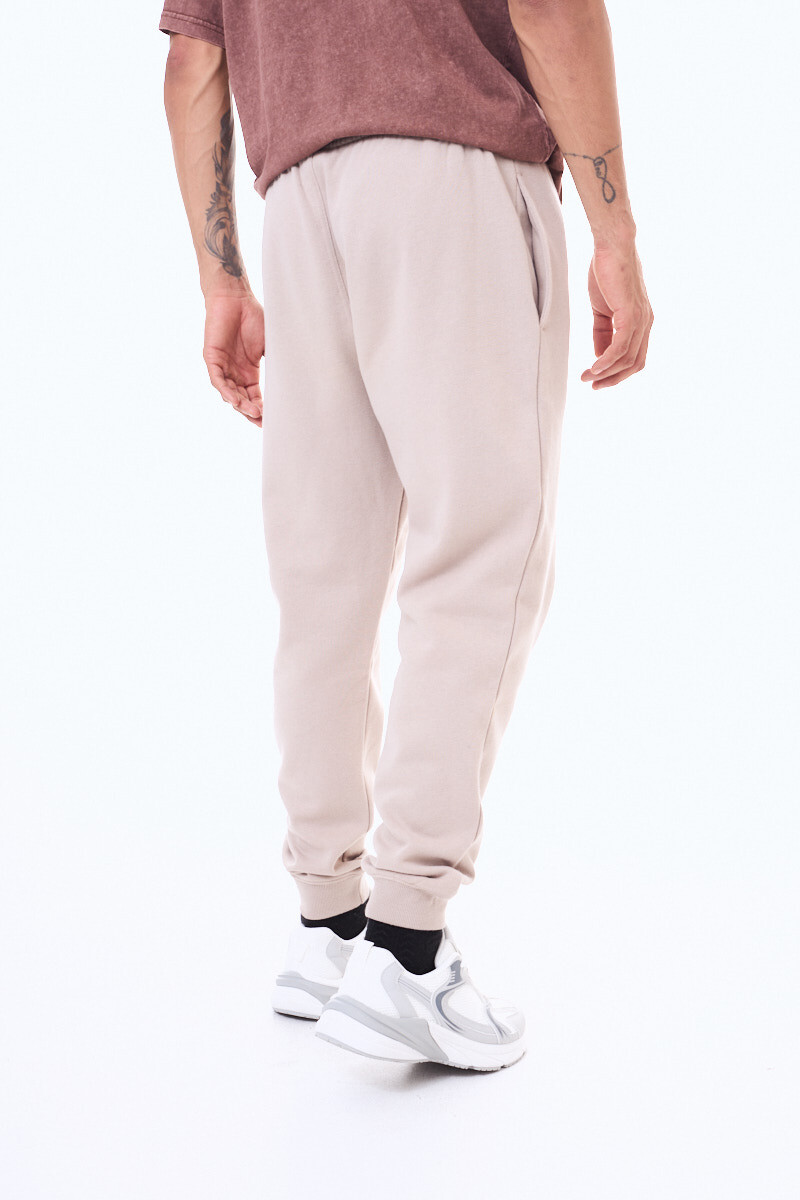 Pantalon de felpa Porto Beige