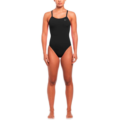Traje De Baño Racerback One Piece de Mujer negro