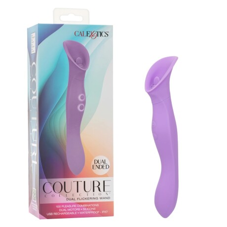 Vibrador Doble Couture Collection Dual Flickering Wand Vibrador Doble Couture Collection Dual Flickering Wand