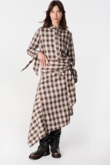 Camisa Loose Cuadrille