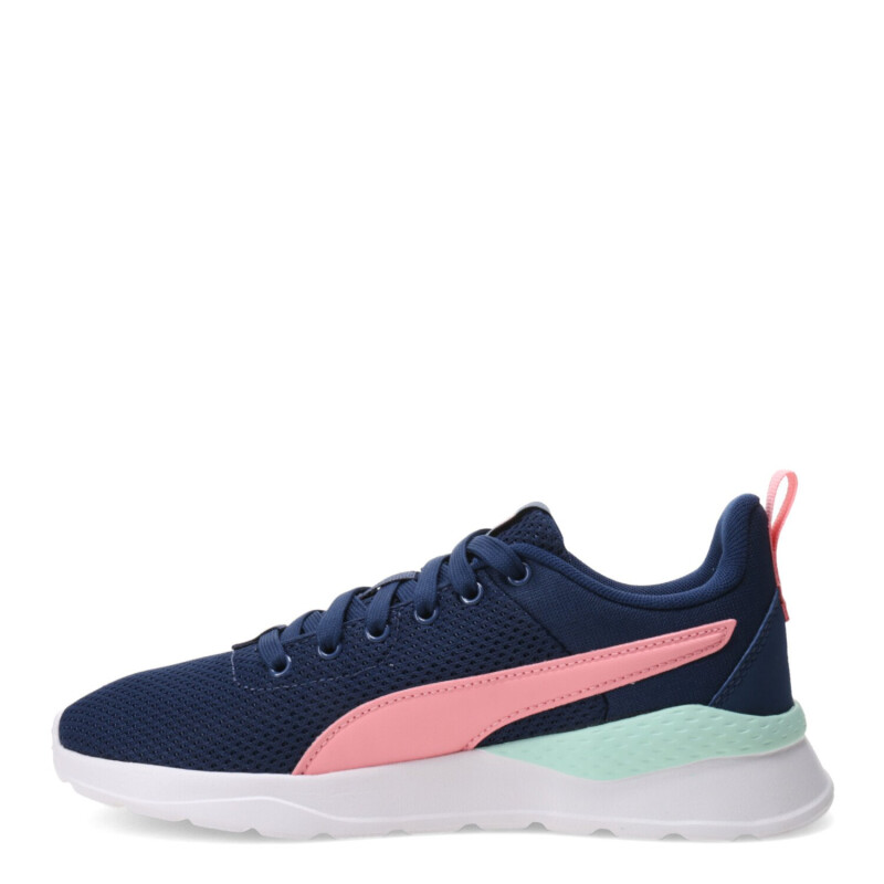 Championes Unisex Puma Anzarun Lite Azul Marino - Rosado - Verde Menta