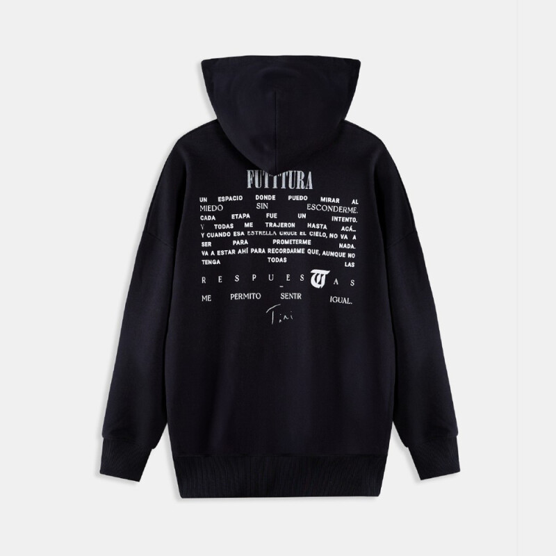 UA RIVAL TERRY HDIE TINI UMDP-GRY BLK-001