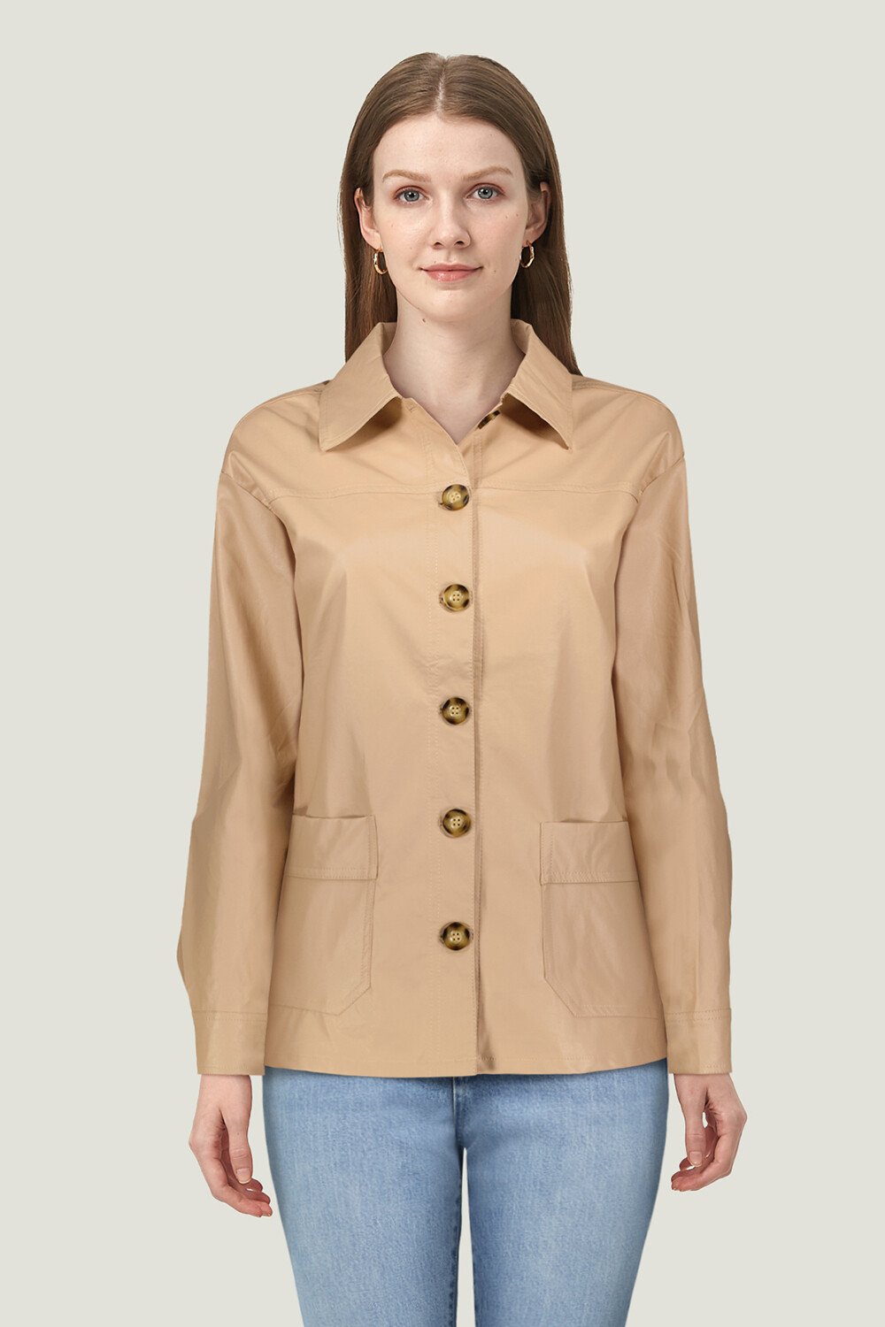Sobrecamisa Tanguer Beige