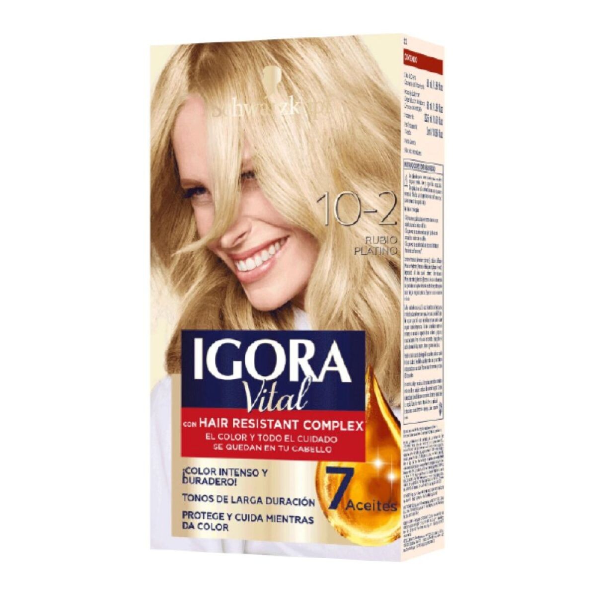 IGORA VITAL COLOR RUBIO PLATINO N°10-2 