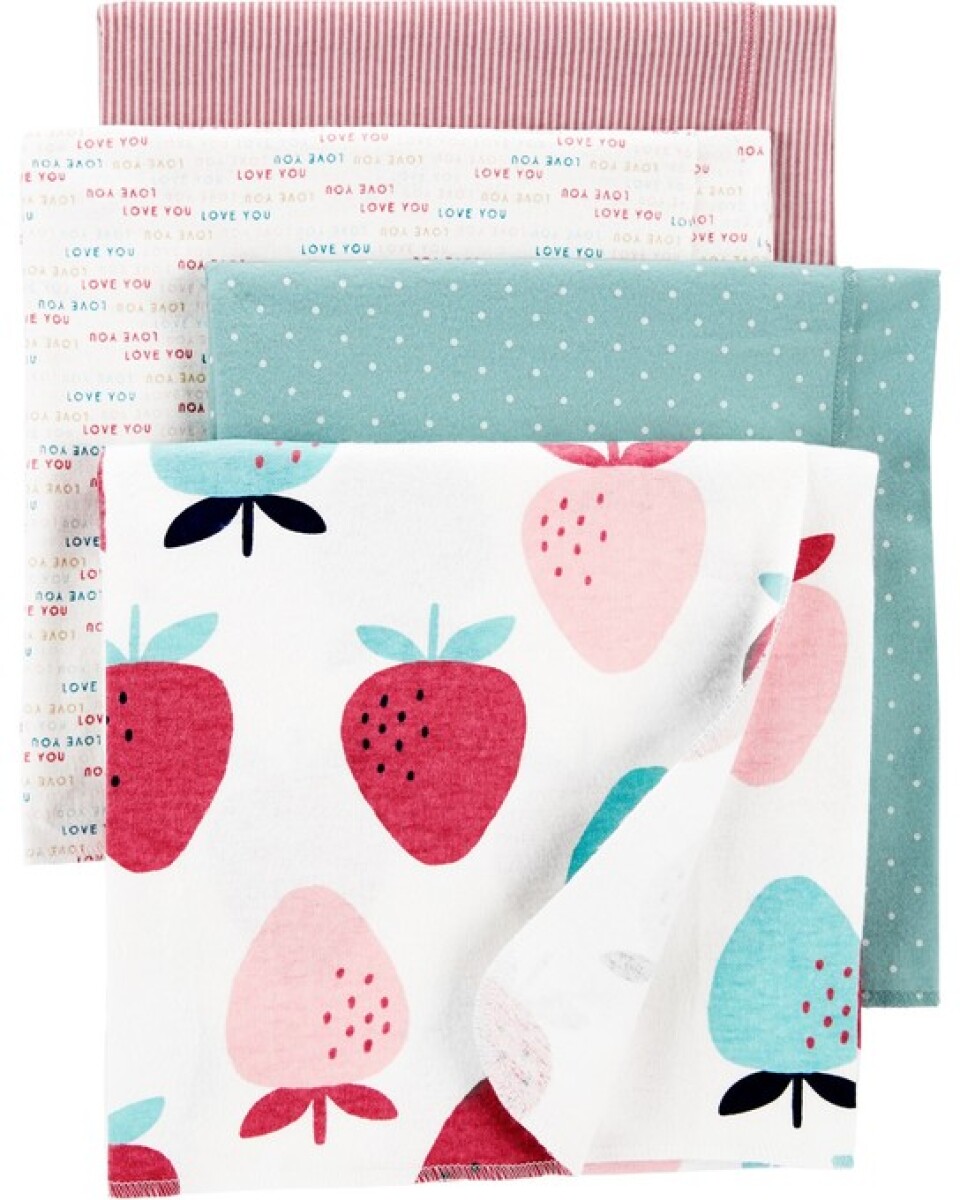 Set sabanas recibidores carters - frutillas 