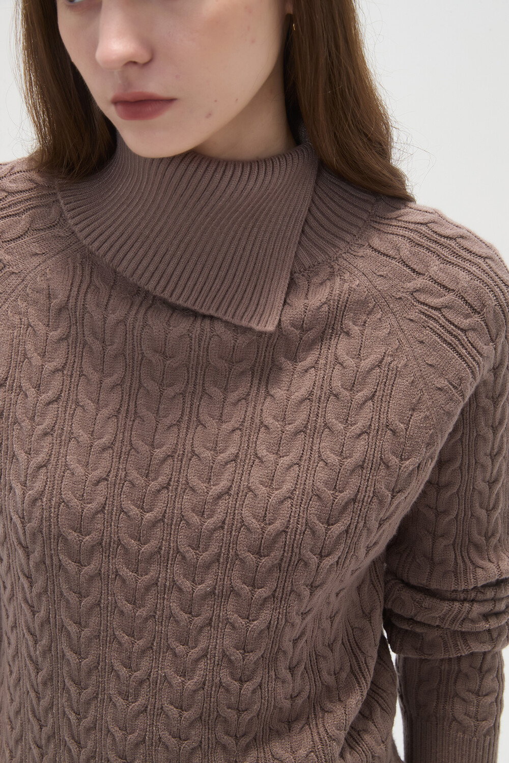 Sweater Ailara Taupe / Mink / Vison