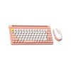 SET DE TECLADO Y MOUSE INALAMBRICO FANTECH Rosa