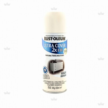 Pintura Aerosol Ultra Cover Rust Oleum Blanco Mate