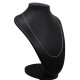Cadena en oro 18k amarillo, fina. Largo 45cm Cadena en oro 18k amarillo, fina. Largo 45cm