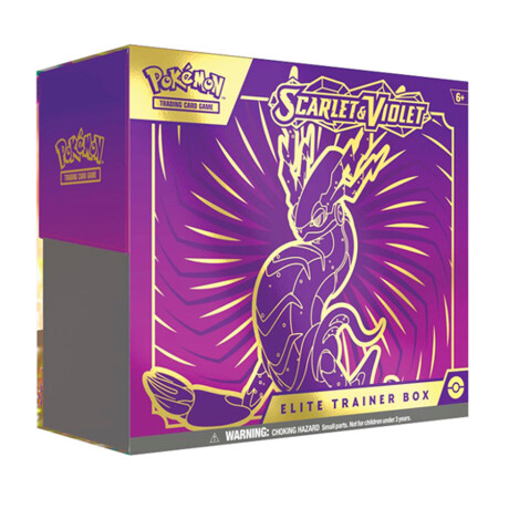 Pokémon TCG: Scarlet & Violet - Elite Trainer Box - Miraidon [Ingles] Pokémon TCG: Scarlet & Violet - Elite Trainer Box - Miraidon [Ingles]
