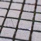 Mosaico Vidrio 30X30Cm Color Gris Plateado 000