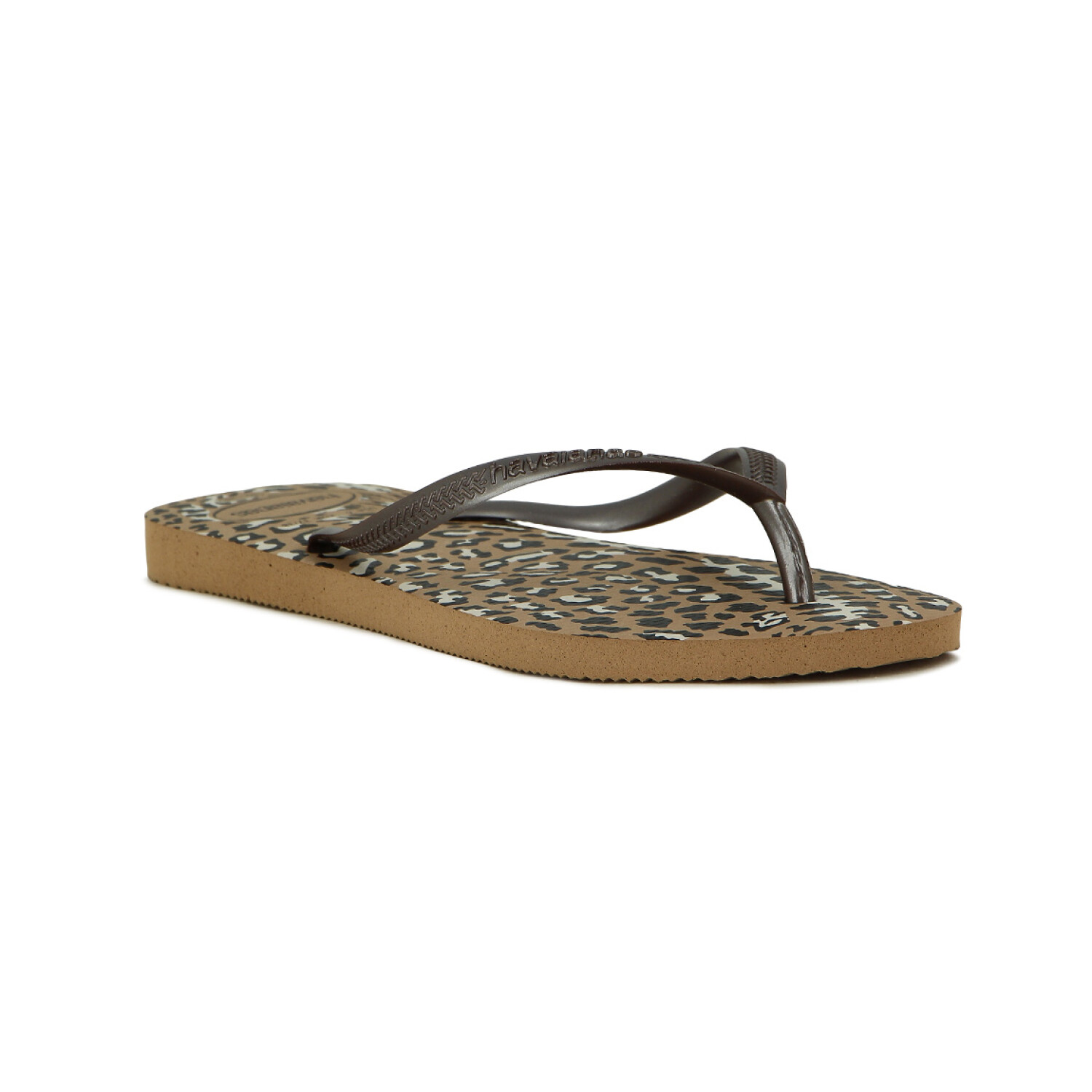 Havaianas Slim Animals Dorado cafe Macri