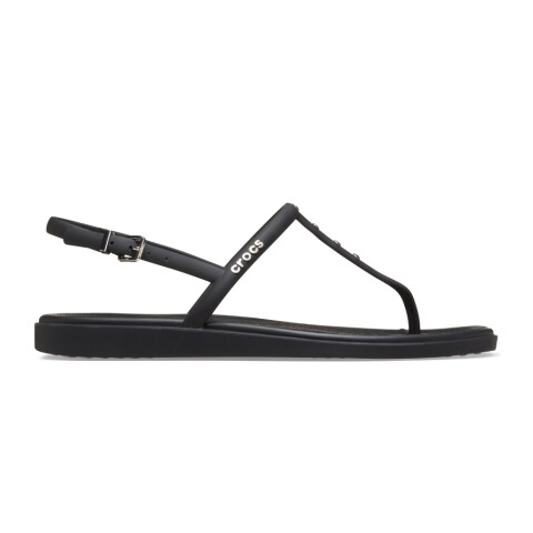 Sandalias Crocs Miami Studded Thong Flip - Mujer Black