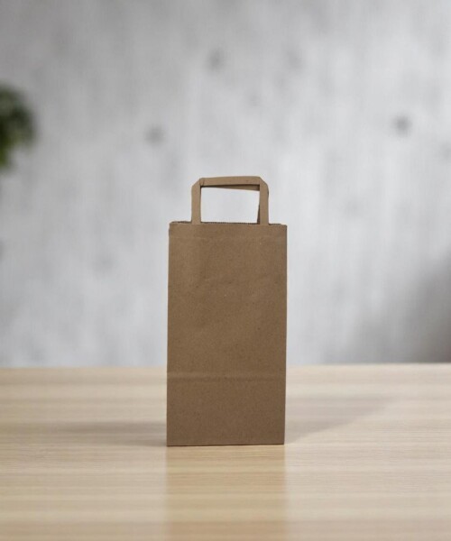 Bolsa lisa acuario 14x08x26 cm MADERA