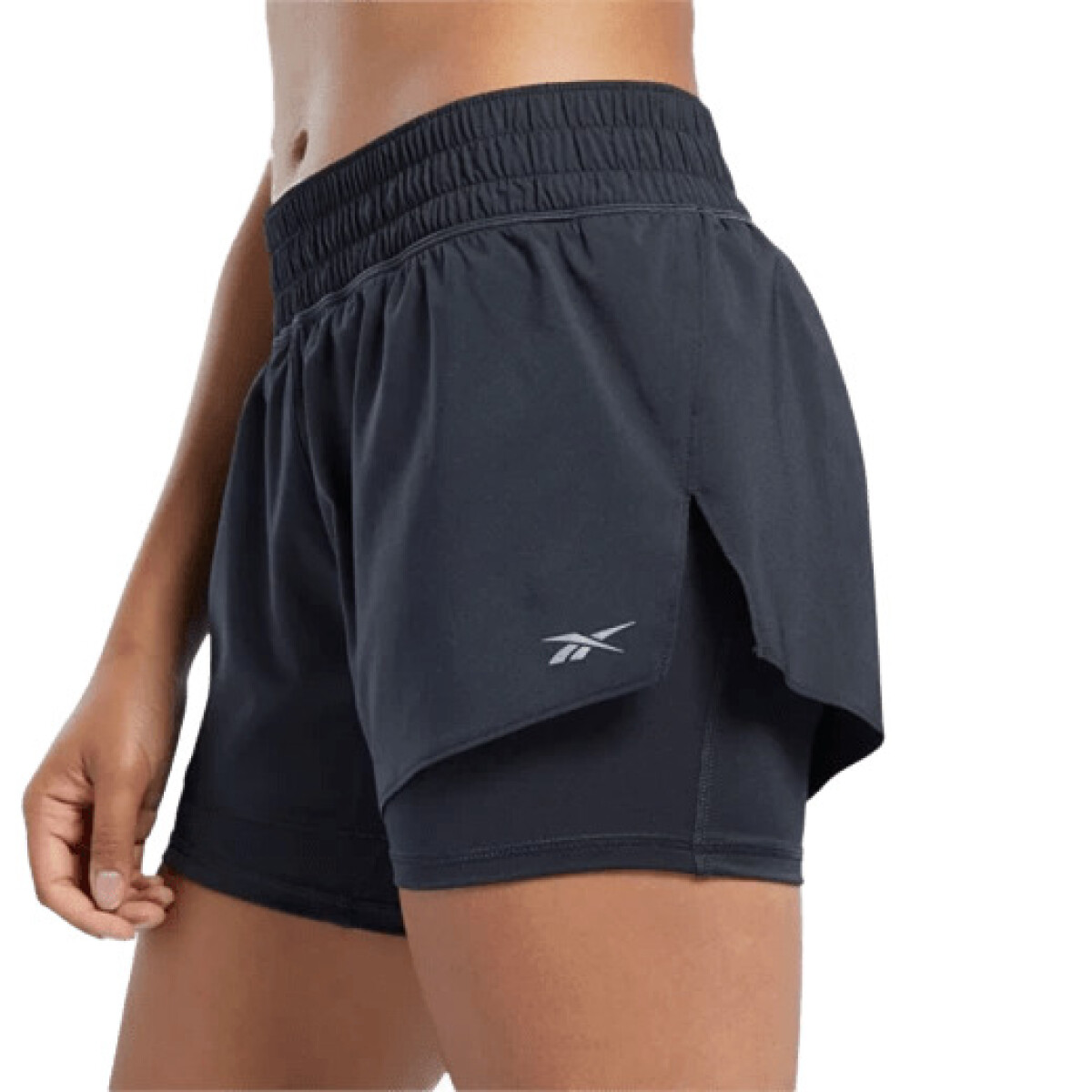 Short Reebok Running Dama 2-In-1 C: Black - S/C 